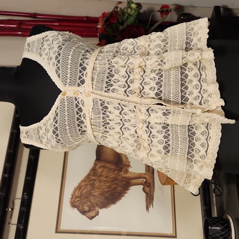 Pretty Good Boho Lace Top